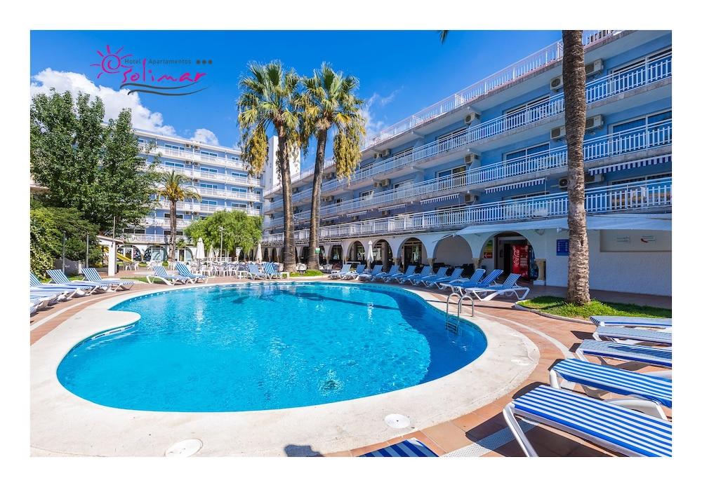 Hotel Apartamentos Solimar Calafell Bagian luar foto